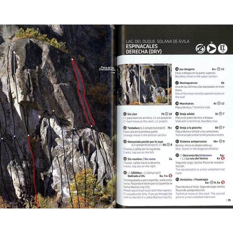 Gredos Sport Climbing pages