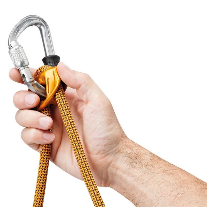 Petzl Dual Connect Adjust in use