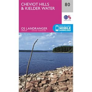 OS Landranger 80 Cheviot Hills & Kielder Water