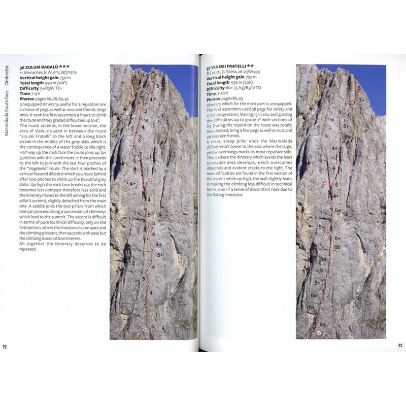 Marmolada South Face pages